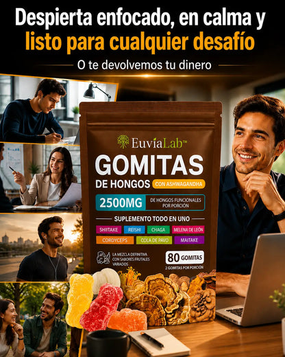 Gomitas de hongos EuviaLab™