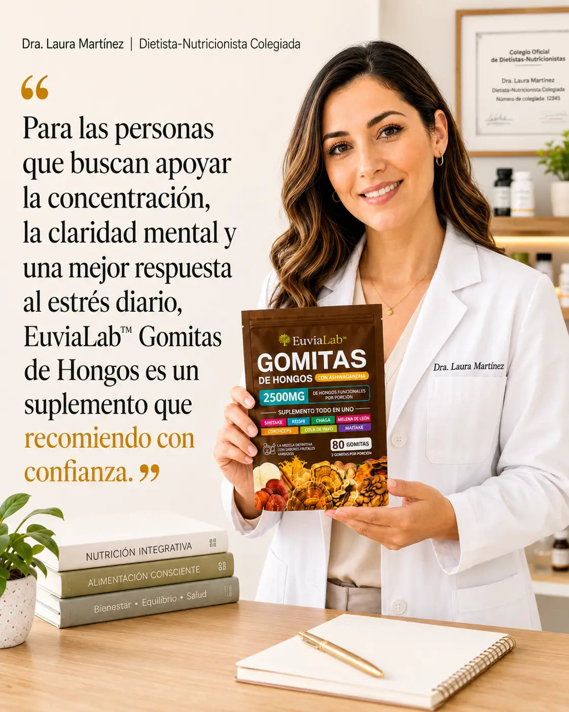 Gomitas de hongos EuviaLab™